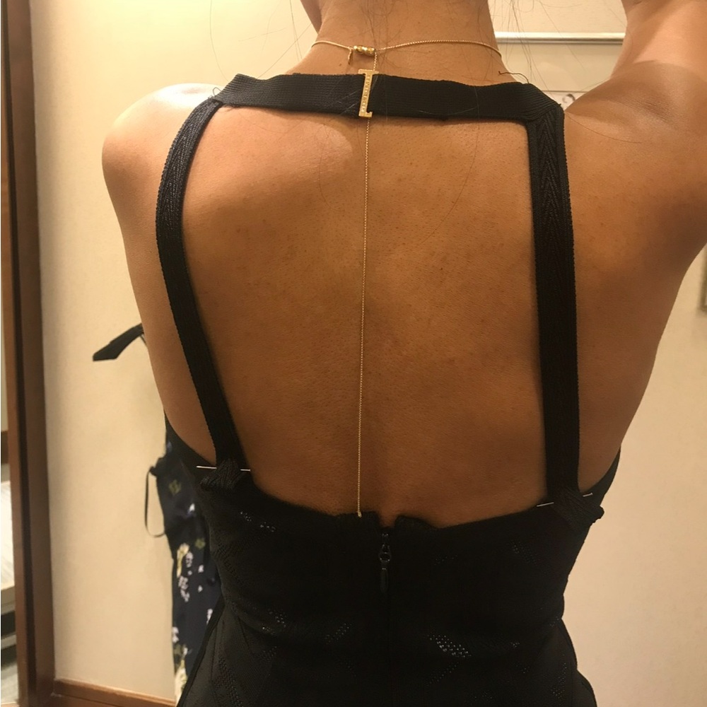 Herve Leger runway dress.